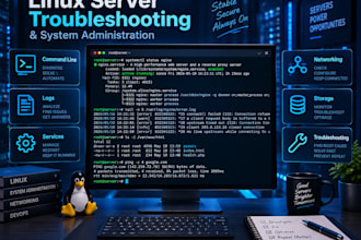 troubleshoot and fix linux server issues