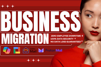 email migration google workspace microsoft office 365 zoho proton tuta fastmail