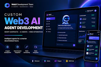 build a web3 ai agent for your blockchain or defi platform