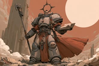 illustrate your warhammer 40k art