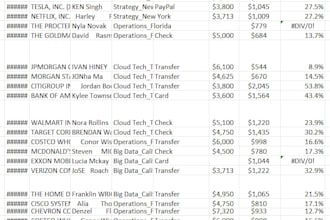 organize your data with excel