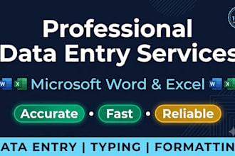 data entry, copy paste, and web research