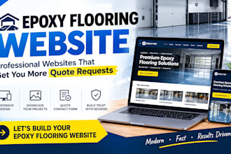 build a professional epoxy flooring website for your business