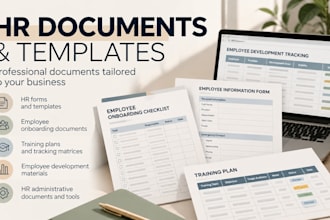 create professional HR documents and templates