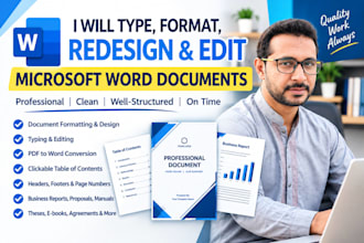 be your microsoft word expert for ms word documents formatting