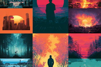 design creative album cover single cover and song cover art