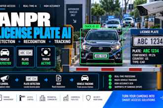 build anpr license plate detection, recognition and vehicle tracking system