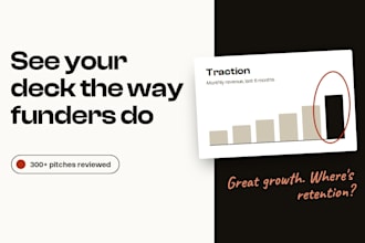 refine your pitch deck with investor insights
