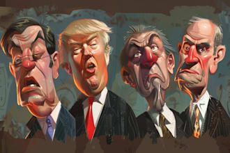 do a political cartoon for political cartoons