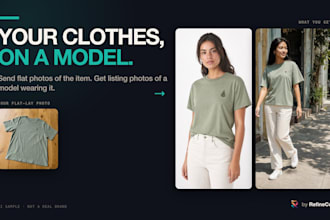 create ai model photos wearing your clothes for your store
