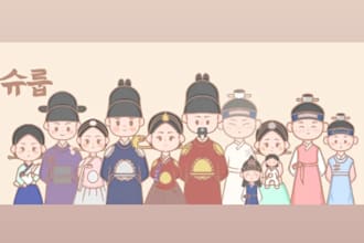 do draw fanart for simple character or food