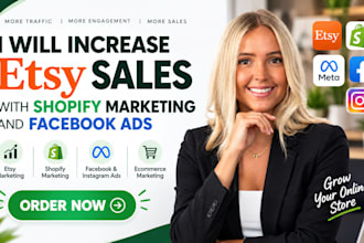 increase etsy sales with shopify marketing and facebook ads