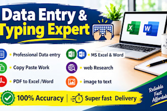 do professional data entry work