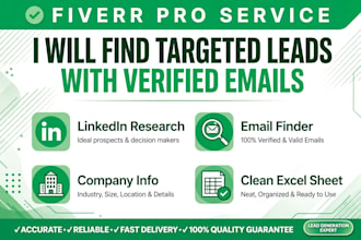 lead generation virtual assistant for linkedin and email