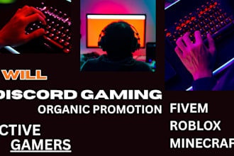 do organic discord growth, discord gaming promotion, discord advertising