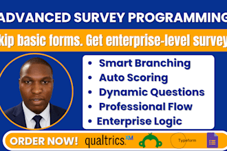 do advanced surveymonkey, qualtrics survey programming and survey logic