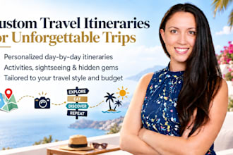 create a personalized travel itinerary tailored to your travel style