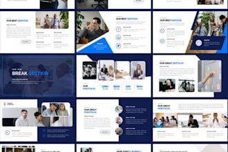 design business slides, powerpoint presentations and investor sales decks