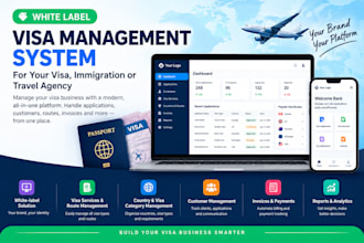 build a white label visa management system for your agency