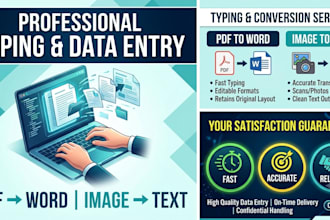do accurate typing and audio video transcription