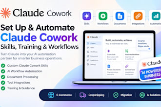 set up claude cowork skills training and workflow automation