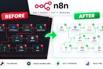 fix and optimize your existing n8n workflows