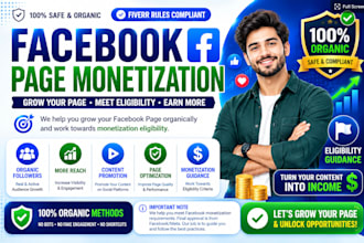 facebook page monetization organic growth strategy
