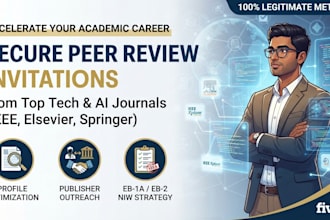 help you get peer review invites from ieee elsevier and springer