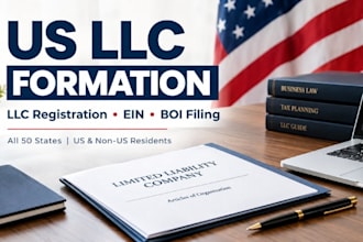 register US llc, ein, boi, registered agent, compliance and tax filing