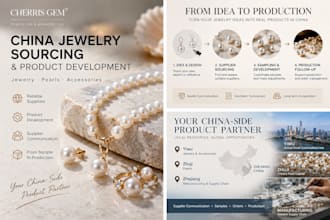 source and develop jewelry pearl and accessories products