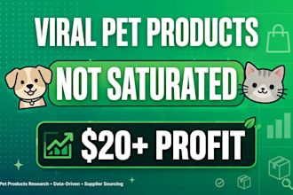 find viral winning pet products for shopify pet store