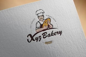 design sweets, chocolate, candy, bakery, or food logo