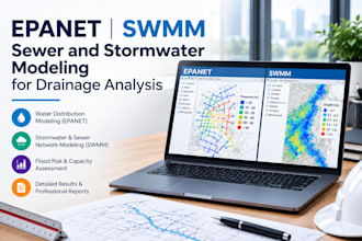 do epanet swmm sewer and stormwater modeling for drainage analysis
