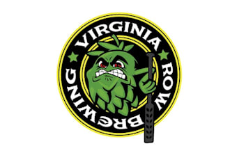 design virginia row brewing beer bar logo