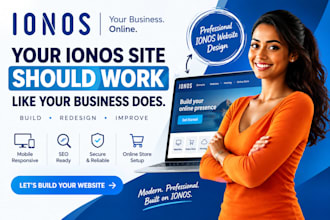build or redesign your ionos website for your business