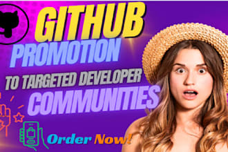 promote your github repo organically for more viewers