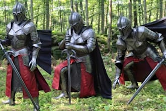 wearable fantasy cosplay creation armor csutom marvel game helmet for 3d print