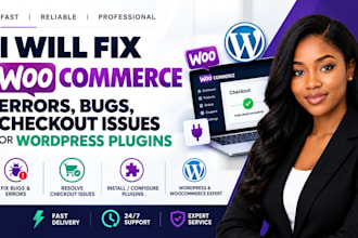fix woocommerce errors bugs checkout issues wordpress plugins