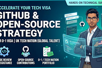 build a github profile and open source strategy for o1 and tech nation