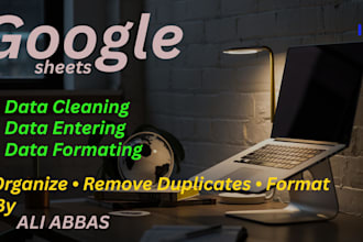 clean and organize your google sheets data
