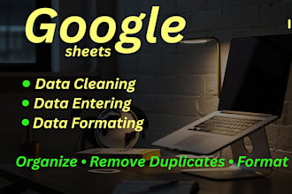 clean and organize your google sheets data