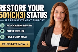 reinstate your revoked 501c3 nonprofit tax exempt status