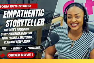 be your african female childrens audiobook voiceover narrator
