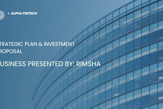 design professional investor pitch deck
