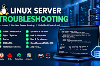 troubleshoot and fix your linux server or vps
