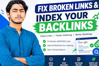 index wordpress backlinks and fix broken links