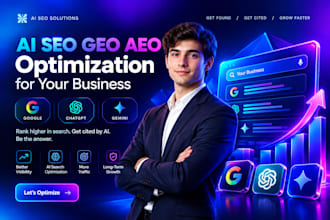 do ai SEO GEO aeo optimization for your bussiness google chatgpt gemini results