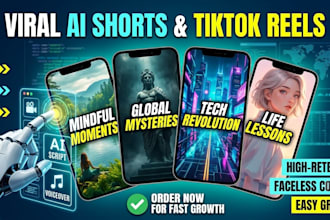 create viral faceless ai shorts and reels