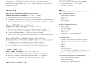 design a professional resume and modern CV design