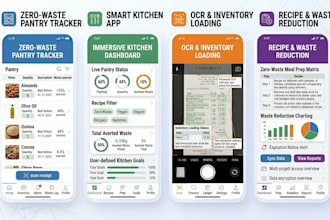 develop a zero waste pantry tracker app with ocr receipt scanning